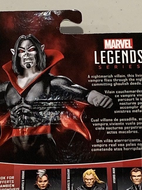Morbius - Hasbro (Marvel Legends) action figure collectible [Barcode 630509445714] - Main Image 3