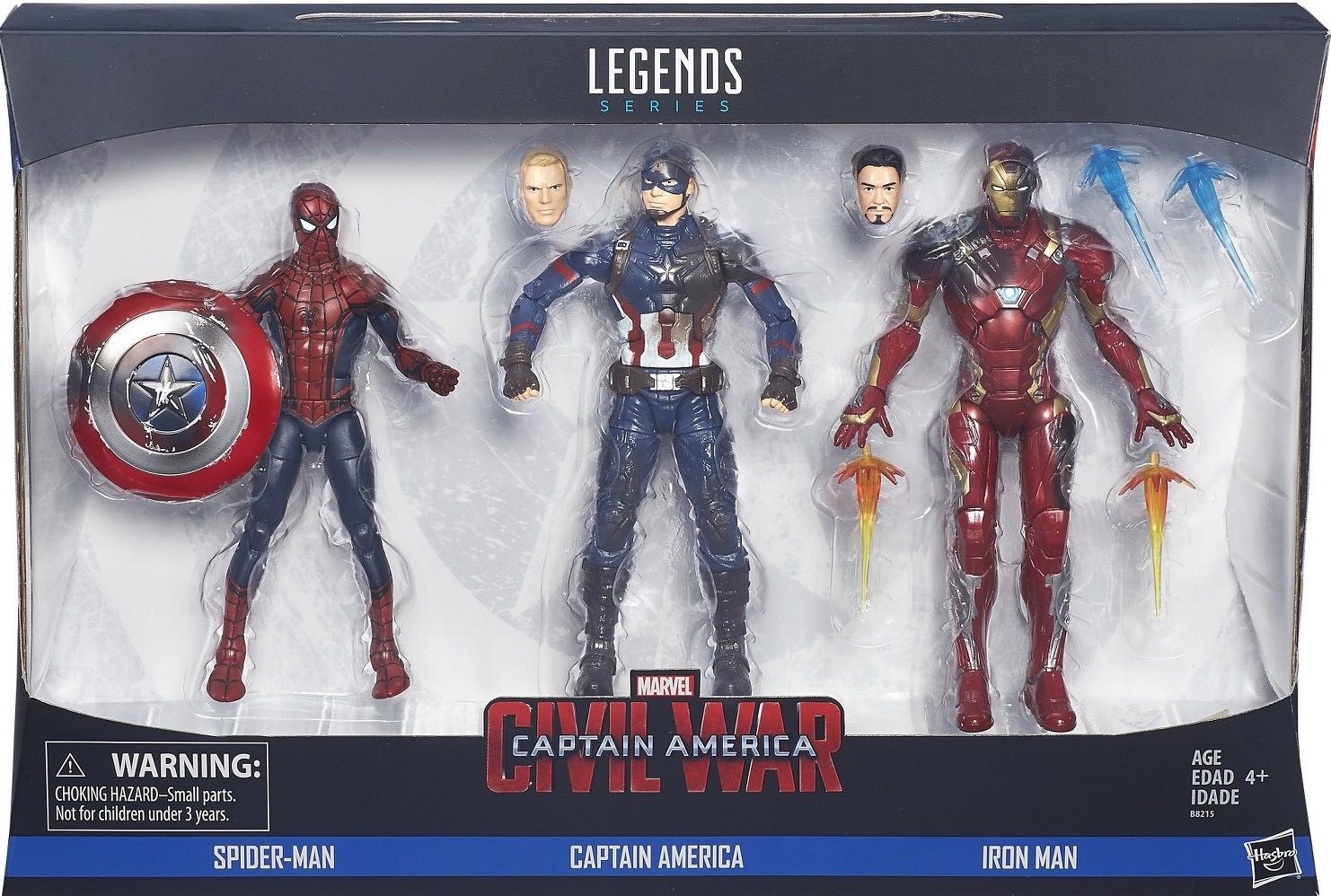 Captain America (Steve Rogers - Captain America Civil War MCU) - Hasbro (Captain America: Civil War) action figure collectible [Barcode 630509447411] - Main Image 4