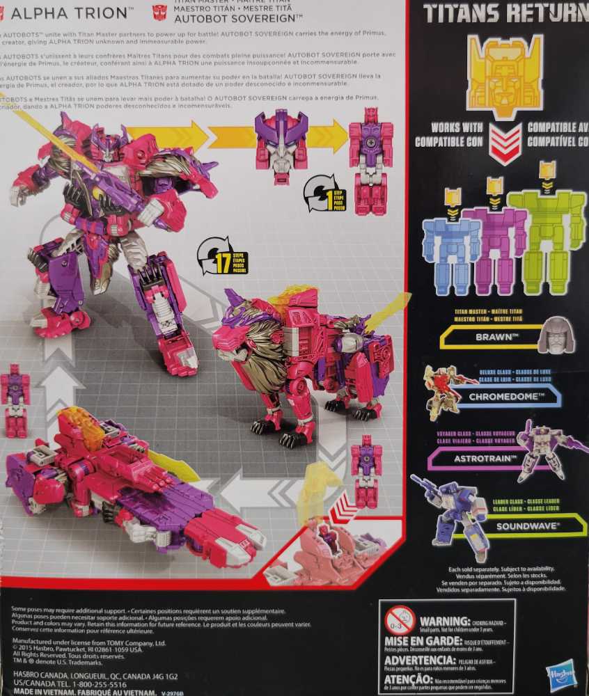 Transformers Titans Return Alpha Trion - Impossible Toys (Transformers 3rd Party) action figure collectible [Barcode 630509450732] - Main Image 4