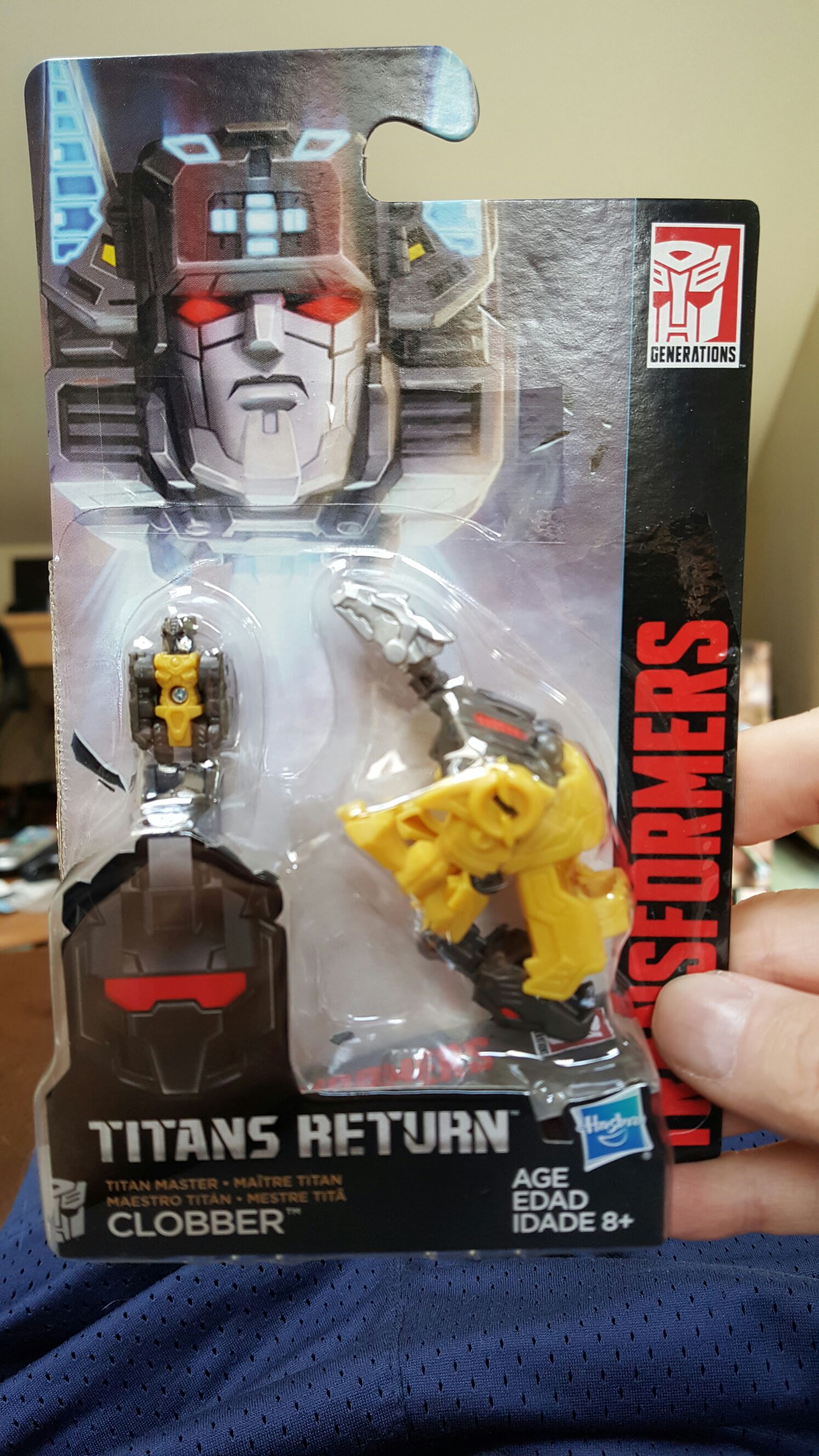 Titan Master Autobot CLOBBER ✅ - Hasbro (Transformers: PW Trilogy Titans Return) action figure collectible [Barcode 630509451777] - Main Image 2