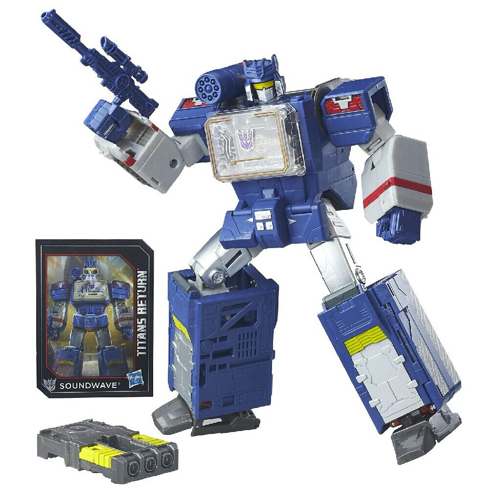Transformers Titans Return Soundwave With Soundblaster - Hasbro (Transformers) action figure collectible [Barcode 630509451821] - Main Image 2