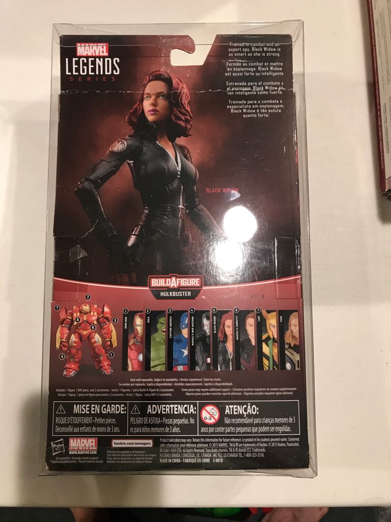 Marvel Legends Age Of Ultron Hulkbuster Uk Exclusive - Black Widow  action figure collectible [Barcode 630509453955] - Main Image 2