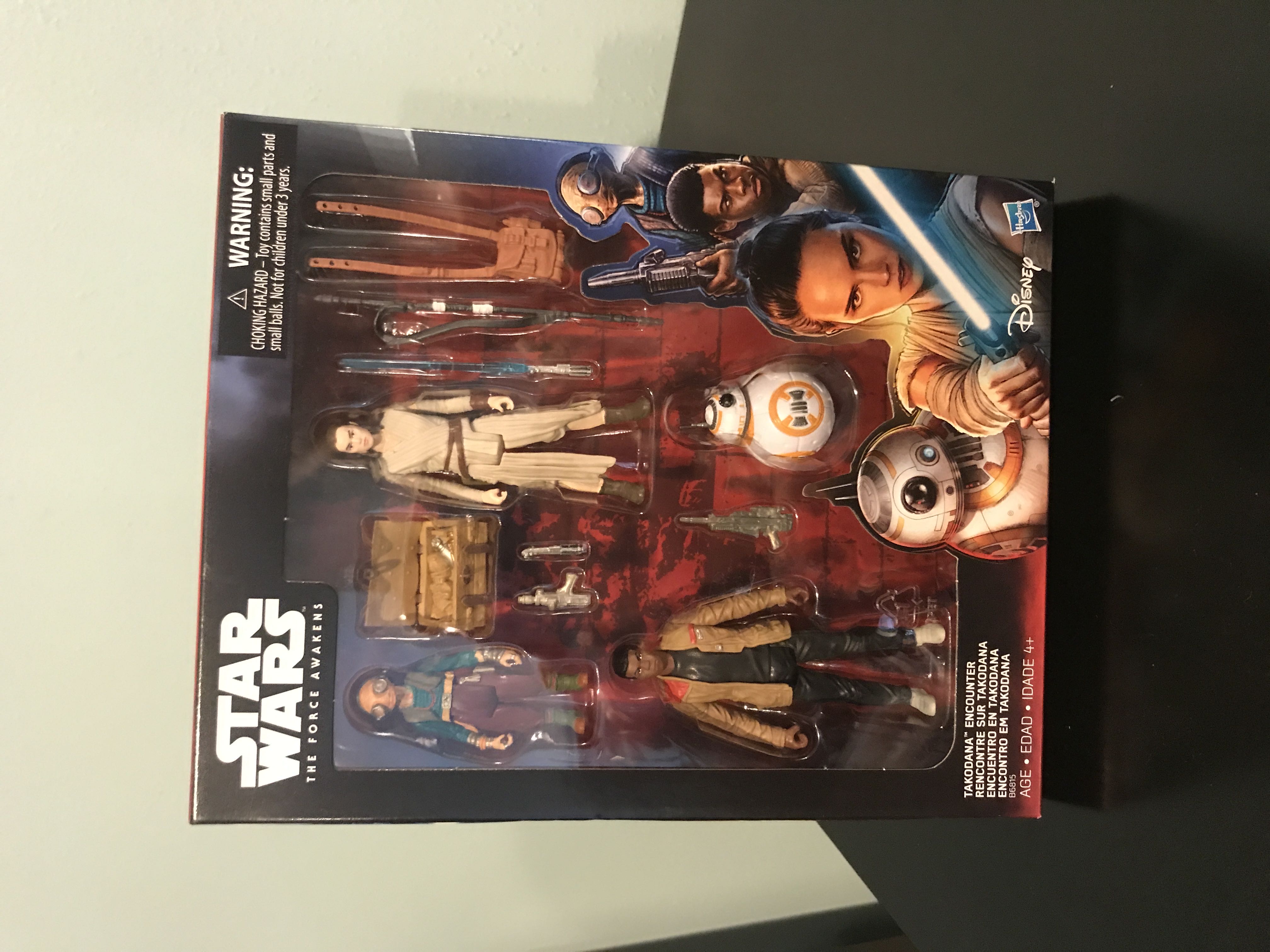 Takodana Encounter TFA 4 Pack - Hasbro (Star Wars: The Force Awakens) action figure collectible [Barcode 630509457175] - Main Image 3
