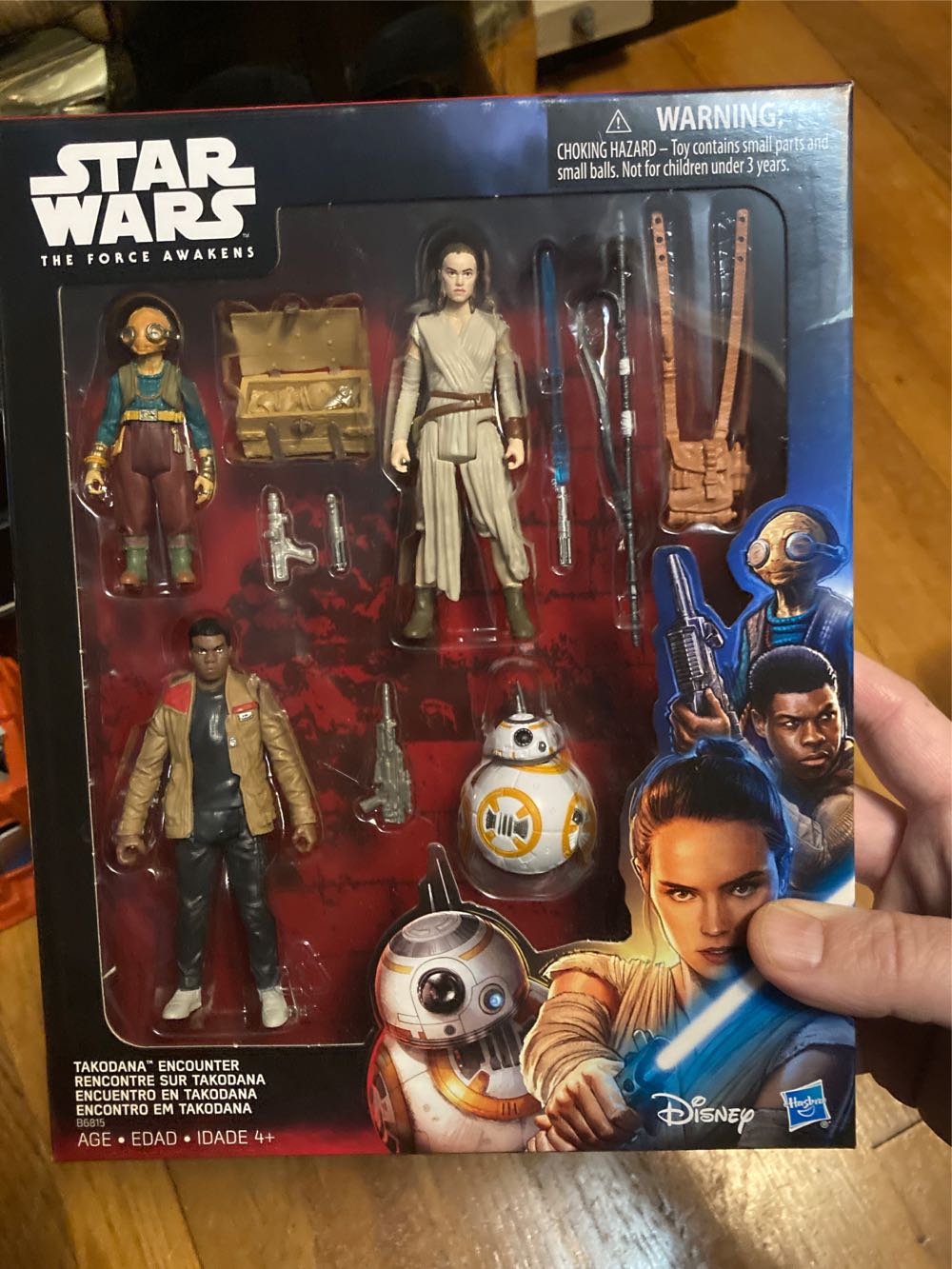 Takodana Encounter TFA 4 Pack - Hasbro (Star Wars: The Force Awakens) action figure collectible [Barcode 630509457175] - Main Image 4