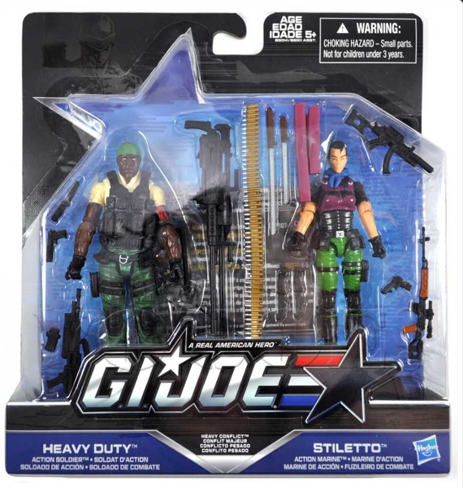 G.I. Joe: 50th- Heavy Conflict - Hasbro (G.I. Joe 50th Anniversary) action figure collectible [Barcode 630509467396] - Main Image 4