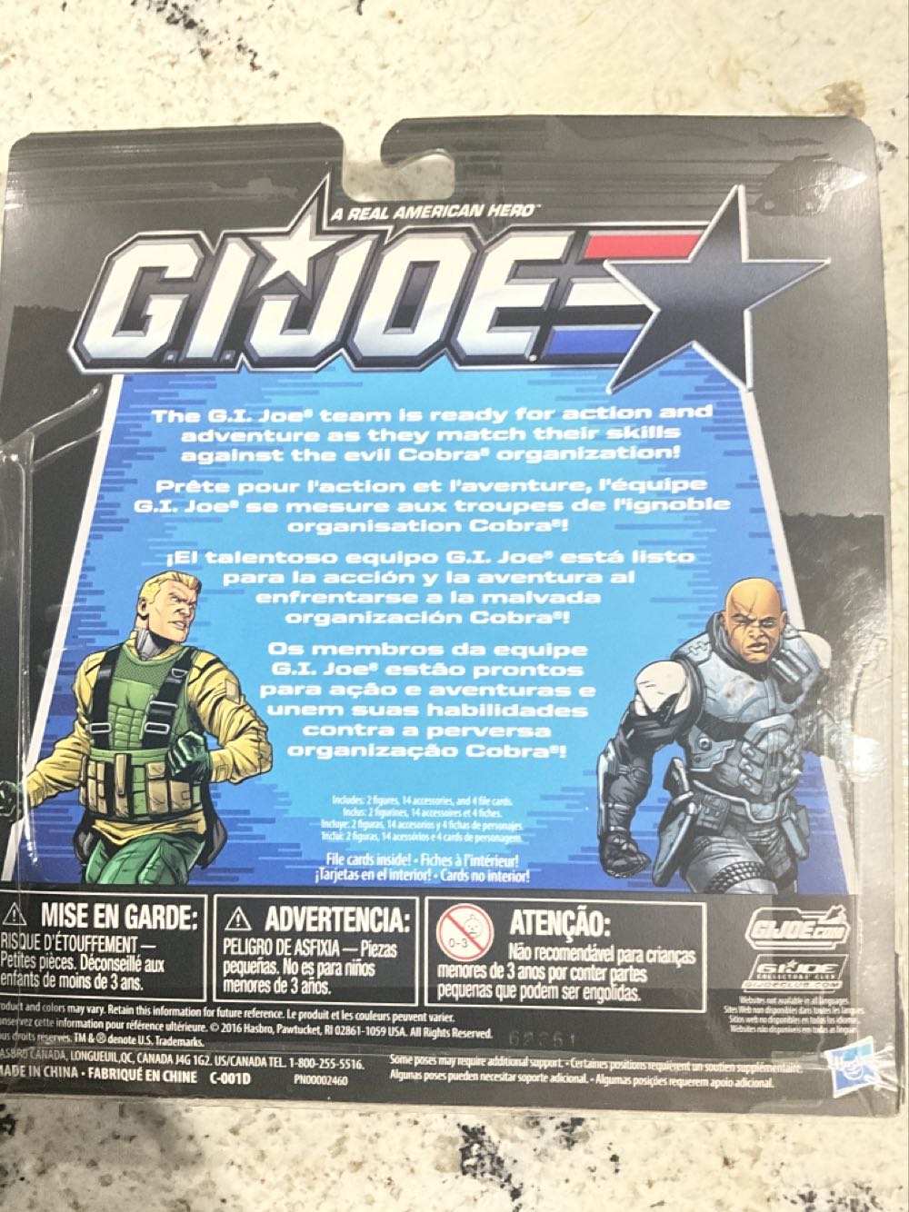 G.I. Joe: 50th- Mission Accepted - Hasbro (G.I. Joe 50th Anniversary) action figure collectible [Barcode 630509467426] - Main Image 3