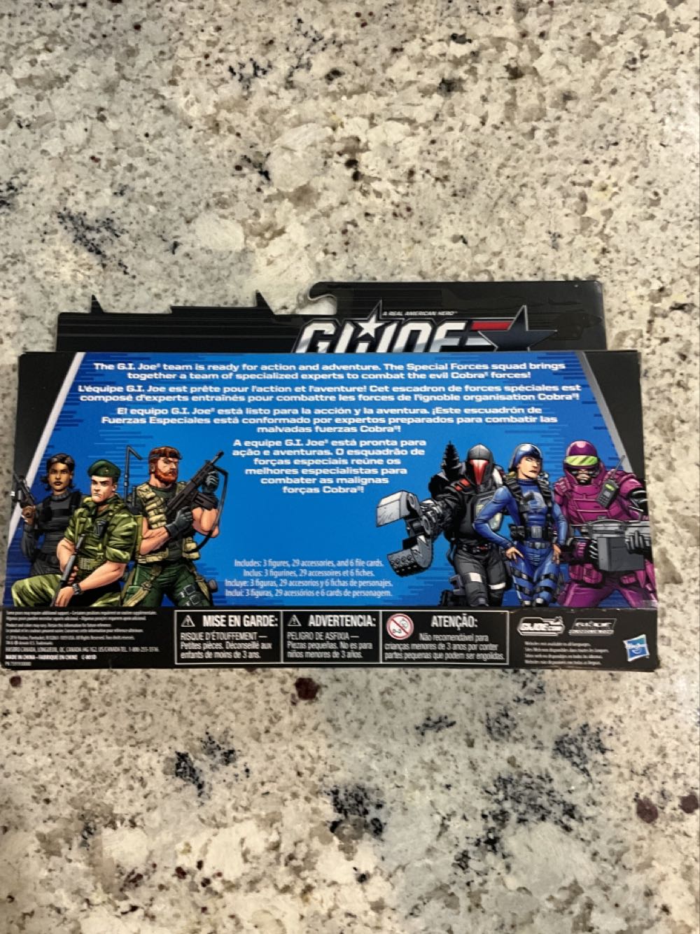 Special Forces - 50th Anniversary - Hasbro (G.I.JOE A Real American Hero) action figure collectible [Barcode 630509467440] - Main Image 2