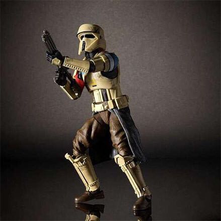 Star Wars The Black Series 3 28 Scarif Stormtrooper Squad Leader - Hasbro (Star Wars Rogue One) action figure collectible [Barcode 630509482603] - Main Image 4