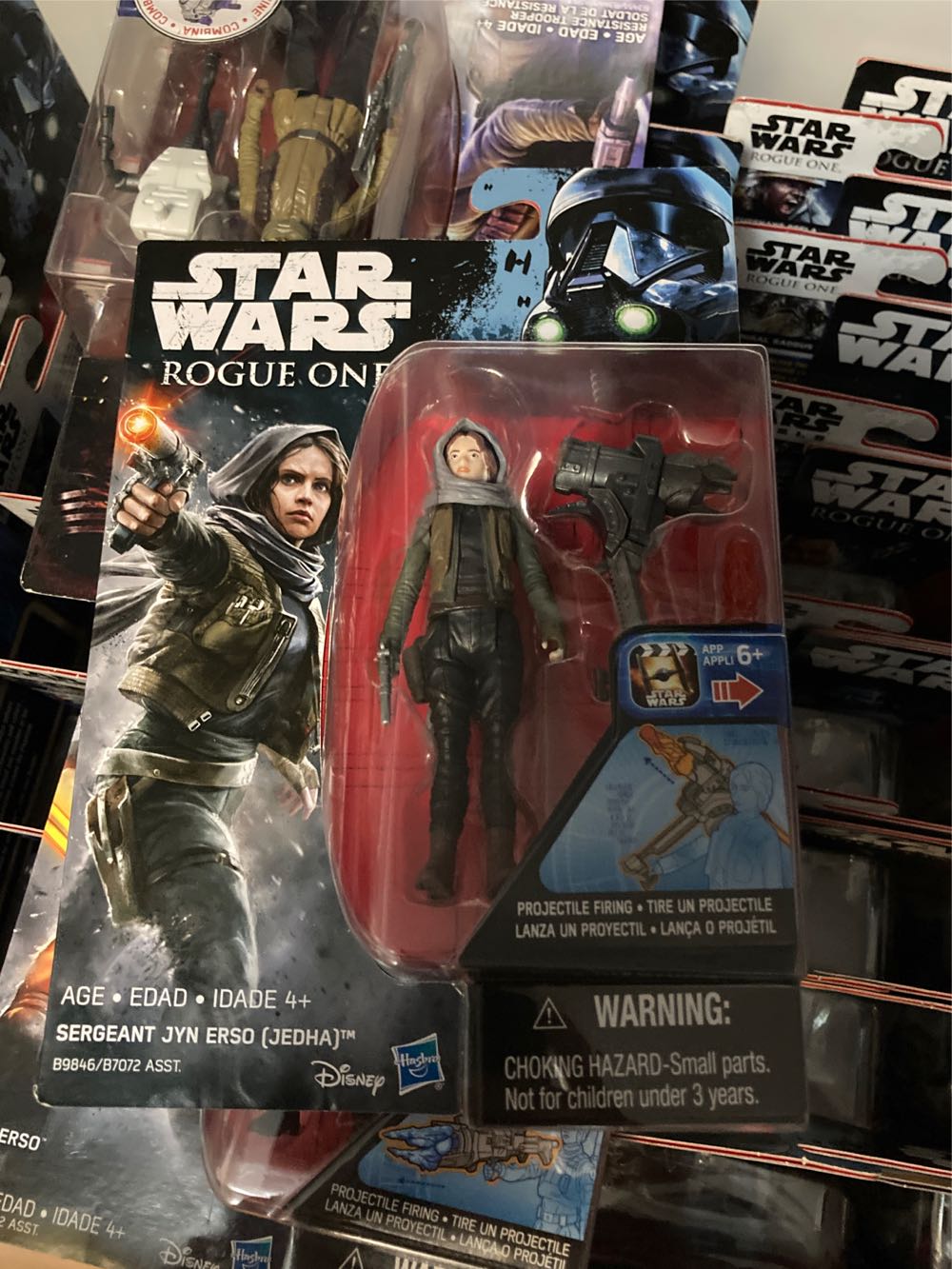 Sergeant Jyn Erso (Jedha) - Hasbro (Star Wars: Rogue One) action figure collectible [Barcode 630509482726] - Main Image 3