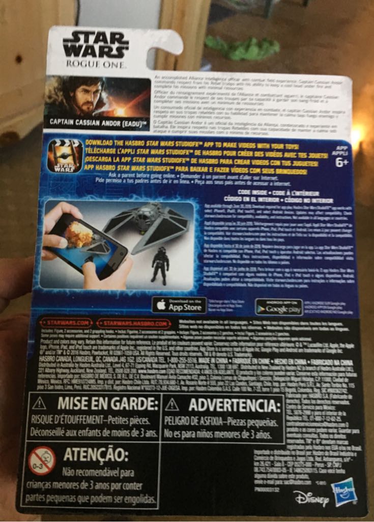 Captain Cassian Andor (Eadu) - Disney / Hasbro (Star Wars) action figure collectible [Barcode 630509482771] - Main Image 2