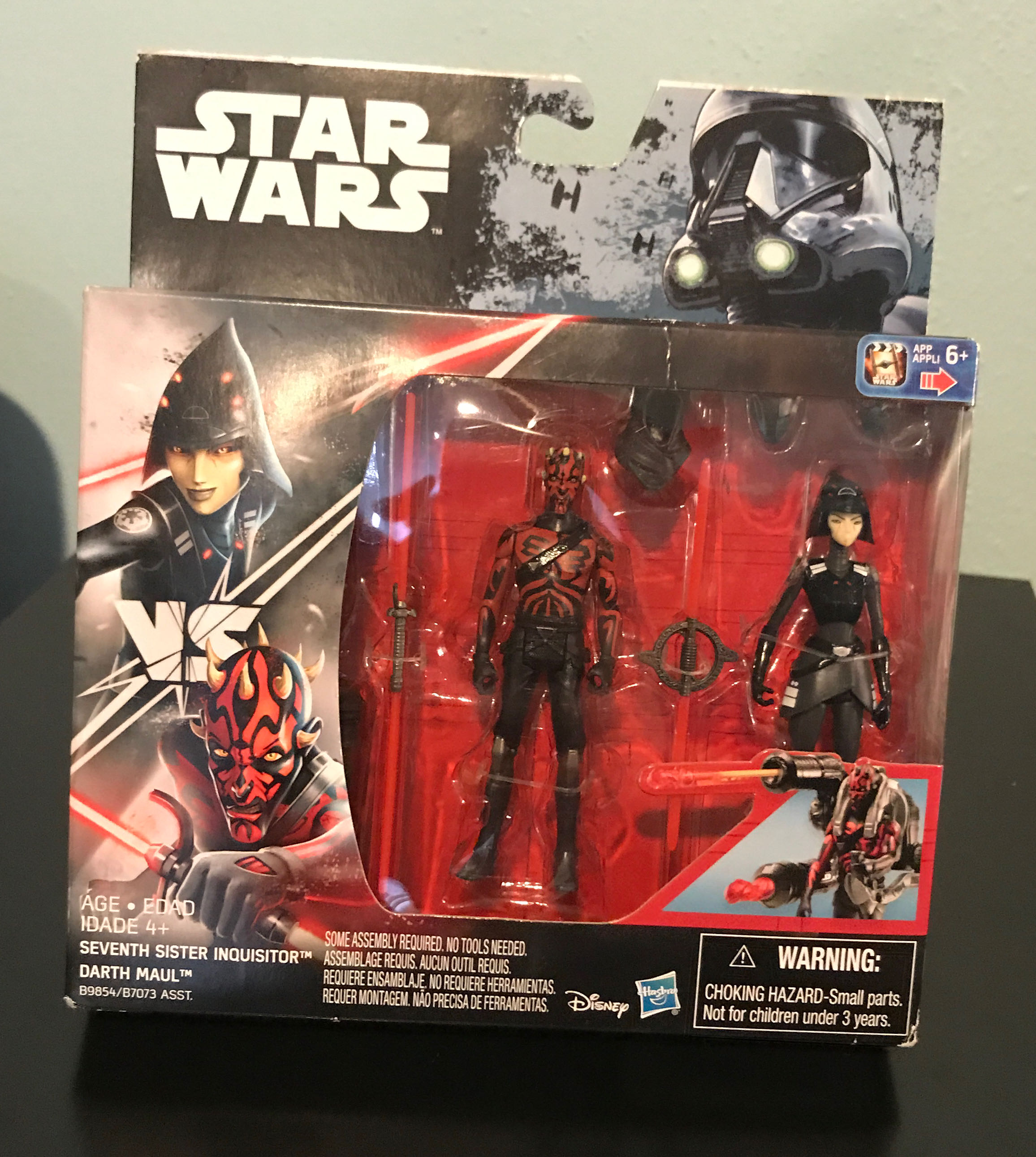 Seventh Sister Inquisitor - Disney / Hasbro (Rogue One 3.75” 2015- 16: 2- Packs) action figure collectible [Barcode 630509482801] - Main Image 3
