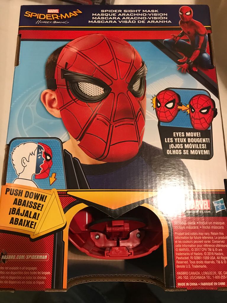 Spiderman Homecoming - Spider Sight Mask  action figure collectible [Barcode 630509490509] - Main Image 2