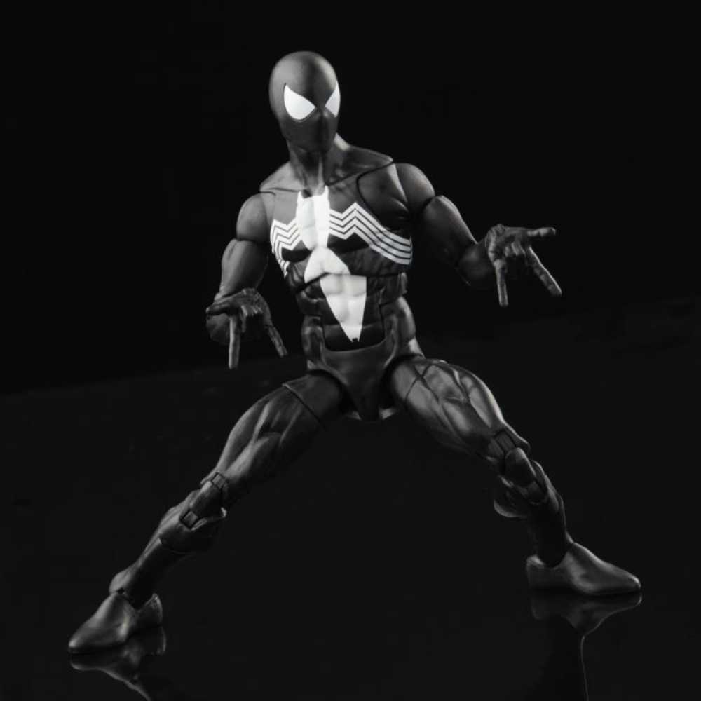 Marvel Legends Spider-Man (Black Suit) - Hasbro (Marvel Legends - Sandman Series) action figure collectible [Barcode 630509490523] - Main Image 3