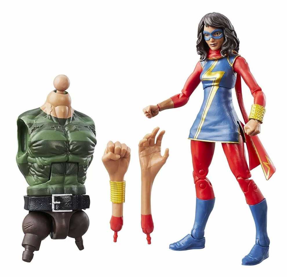 Marvel Legends Sandman BAF Ms. Marvel  - Hasbro (Marvel Legends) action figure collectible [Barcode 630509490547] - Main Image 4