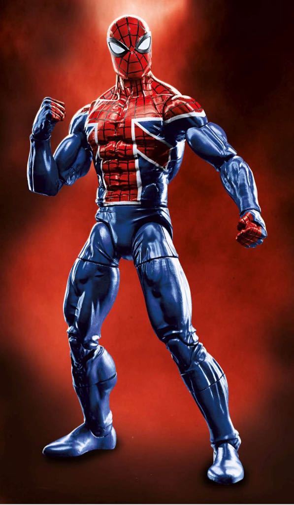 Spider-man (UK) - Hasbro (Marvel Legends Sandman BAF Wave) action figure collectible [Barcode 630509491100] - Main Image 2