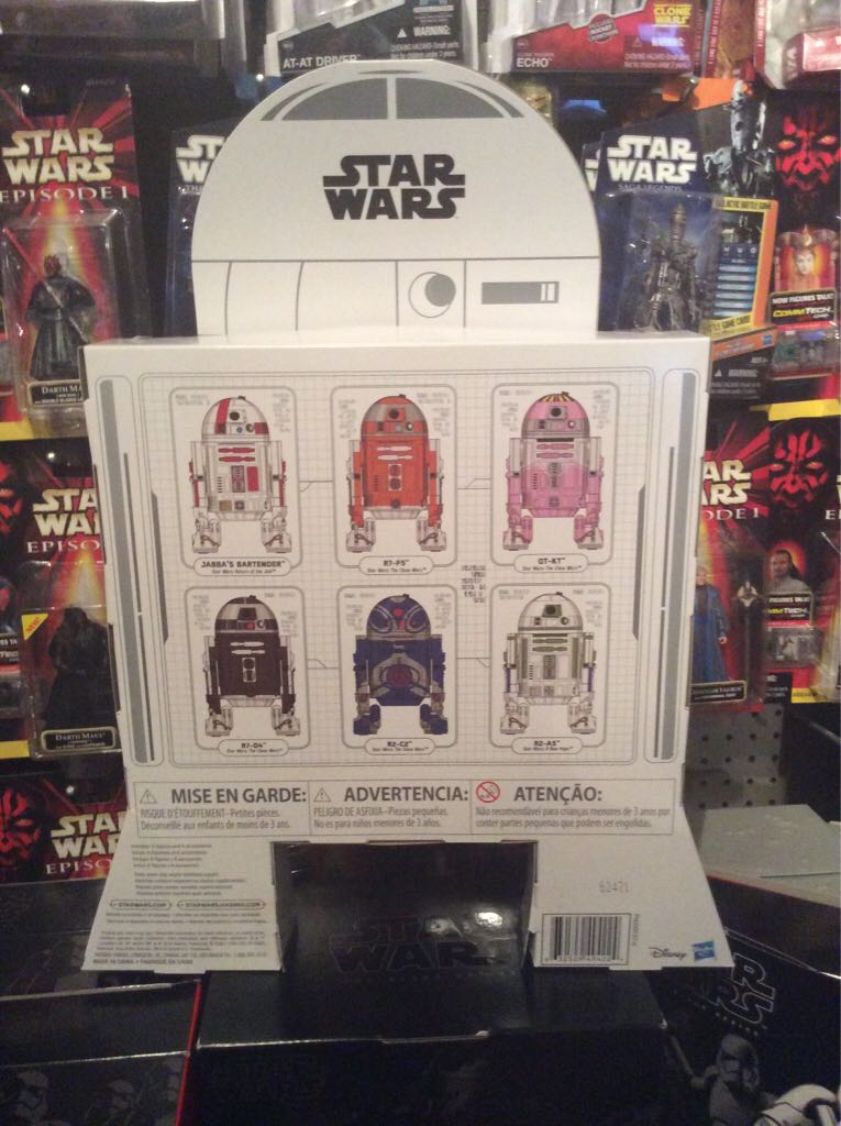 Astromech Droid Pack - Hasbro (2016 Comic Con Exclusive) action figure collectible [Barcode 630509494224] - Main Image 2