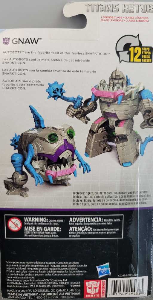 Transformers Titans Return Gnaw - Hasbro (Titans Return) action figure collectible [Barcode 630509494385] - Main Image 3