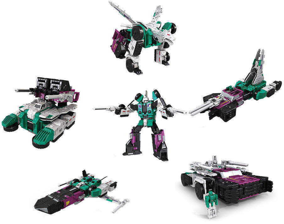 Titans Return Sixshot & Revolver - Hasbro (The Transformers) action figure collectible [Barcode 630509494415] - Main Image 4