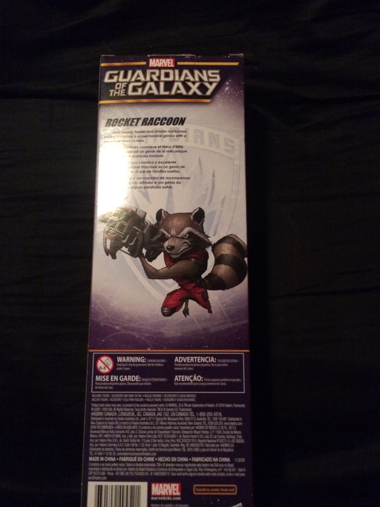 Rocket Raccoon  - Hasbro (Guardians Of The Galaxy) action figure collectible [Barcode 630509494521] - Main Image 2