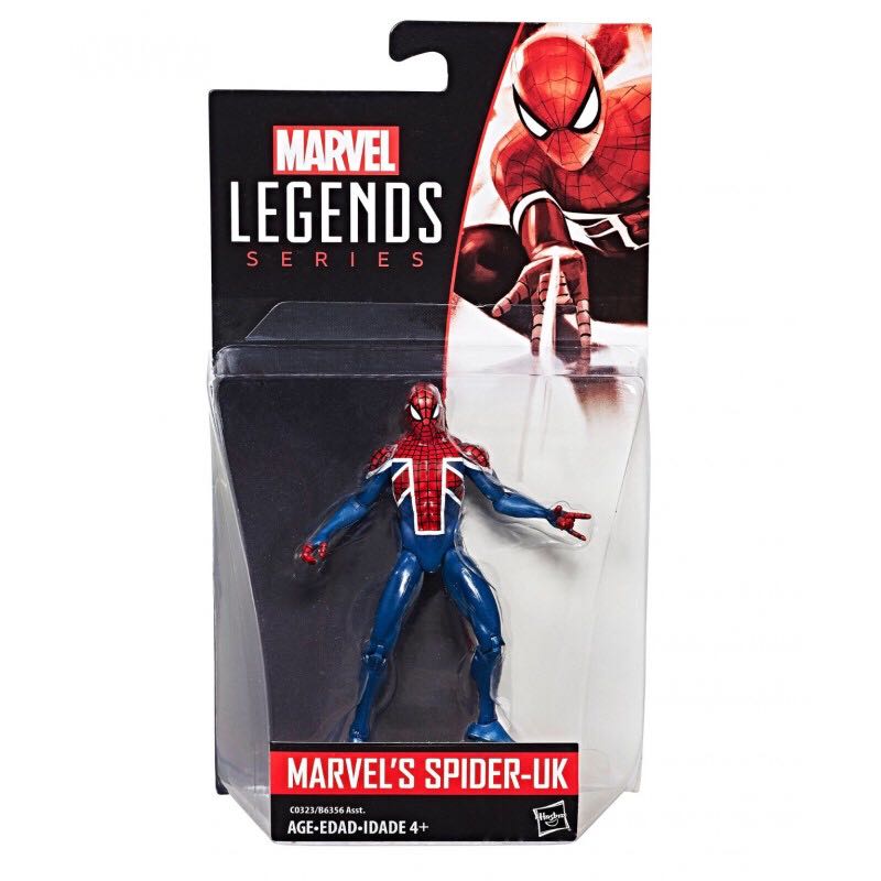 Spider-UK - Hasbro (Marvel Legends Wave 1 2017) action figure collectible [Barcode 630509495849] - Main Image 2