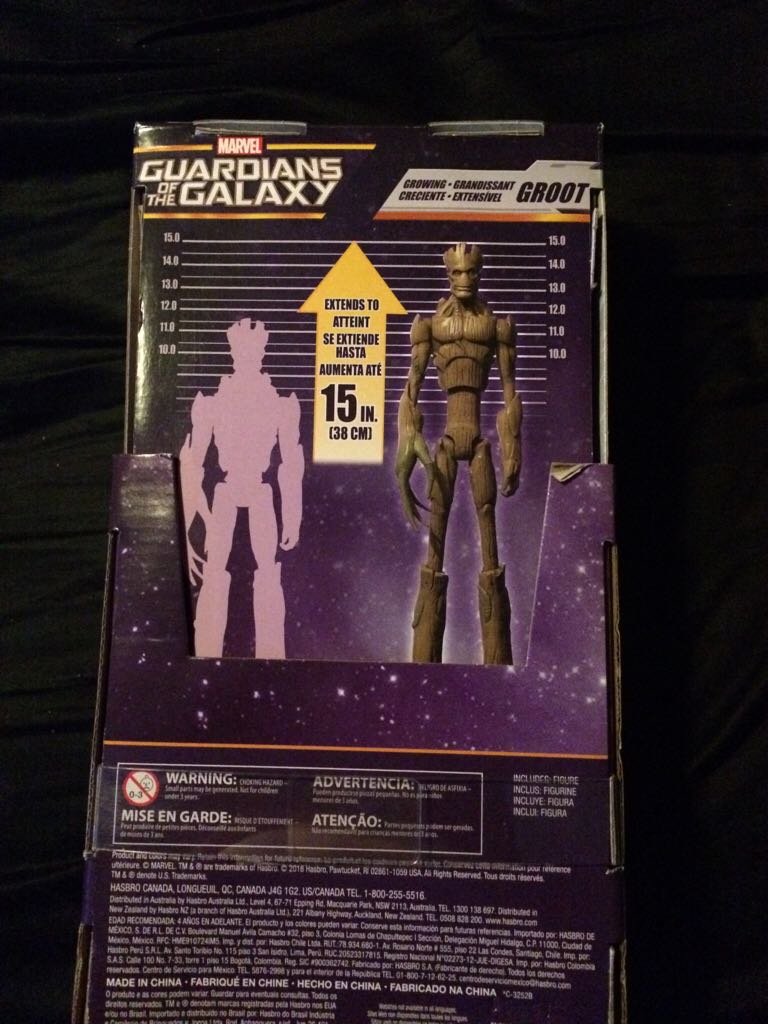 Groot (Guardians Of The Galaxy Vol 1) - Hasbro (Marvel Legends: Guardians Of The Galaxy) action figure collectible [Barcode 630509496273] - Main Image 2