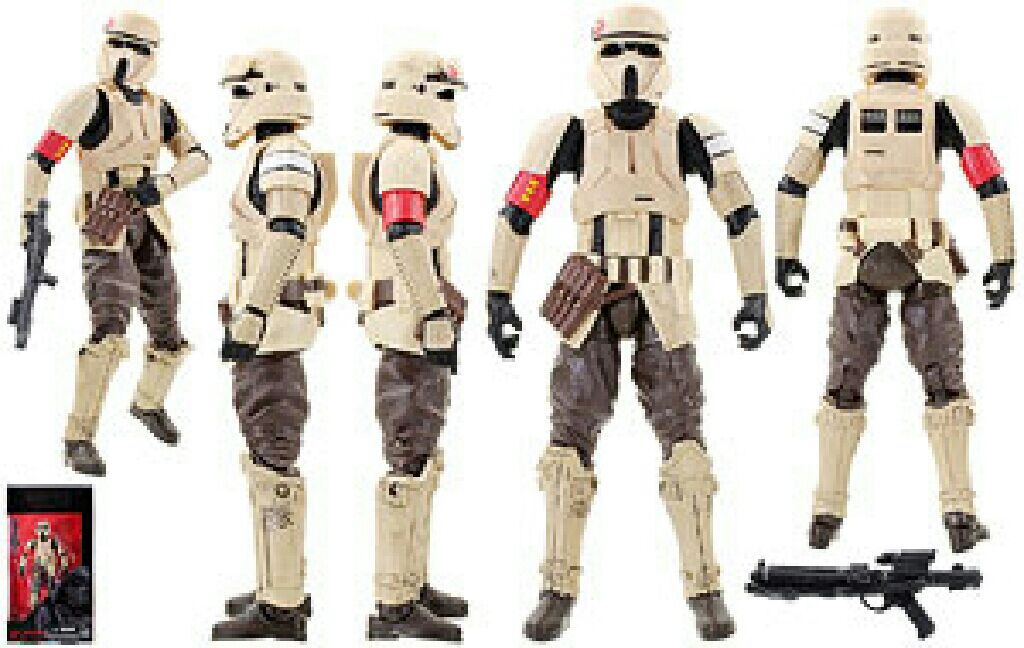 Scarif Stormtrooper - Hasbro (Red & Black Line) action figure collectible [Barcode 630509496488] - Main Image 2