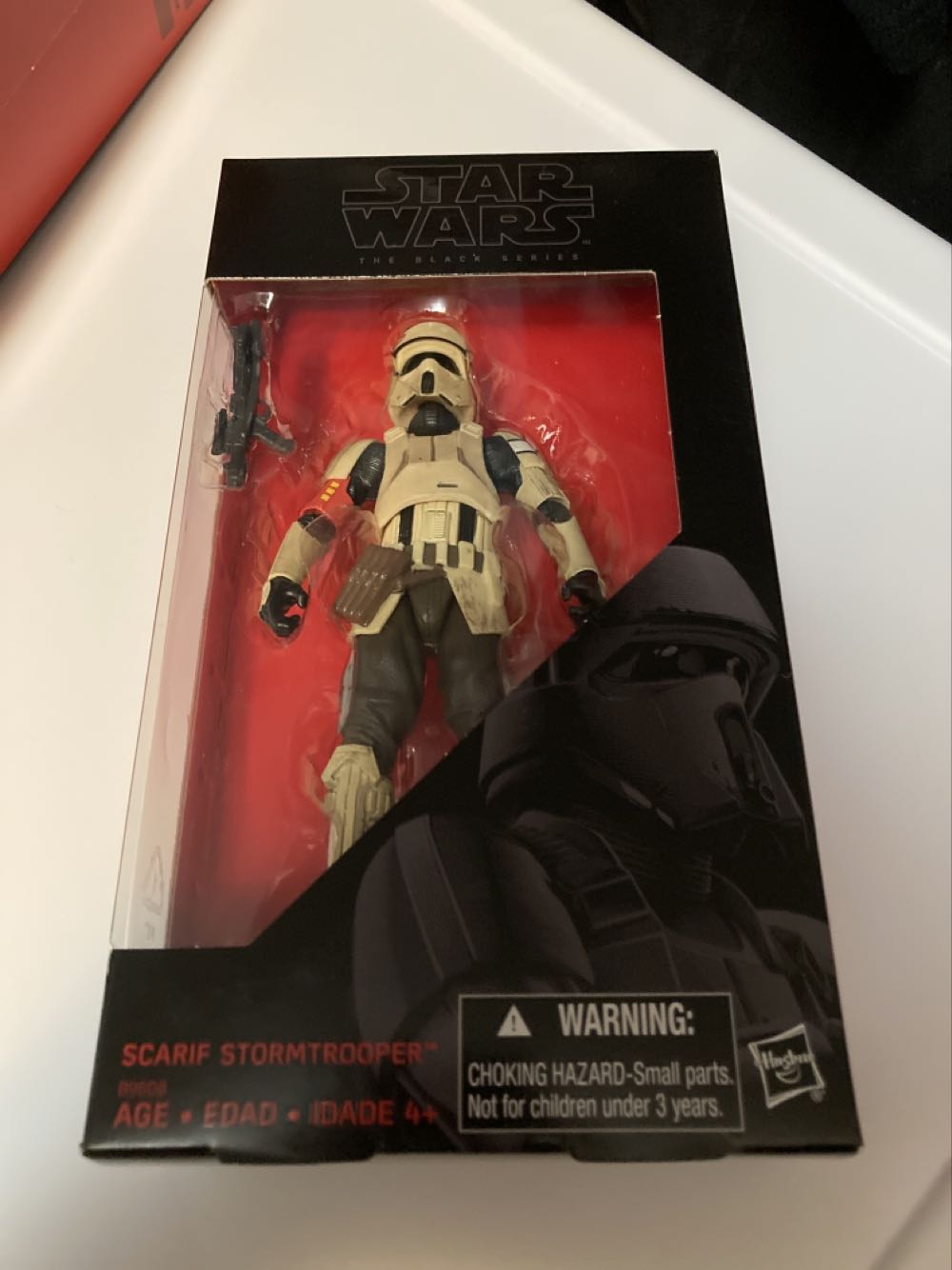 Scarif Stormtrooper - Hasbro (Red & Black Line) action figure collectible [Barcode 630509496488] - Main Image 4