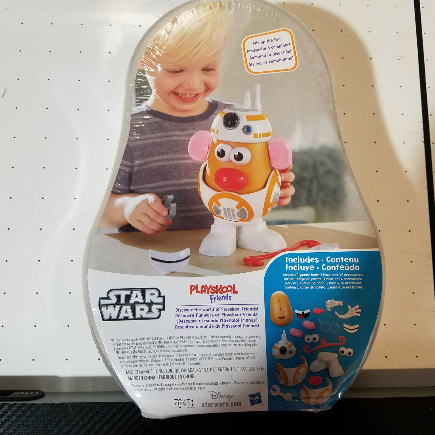 Star Wars BB-8T8R - Disney / Hasbro action figure collectible [Barcode 630509501021] - Main Image 2