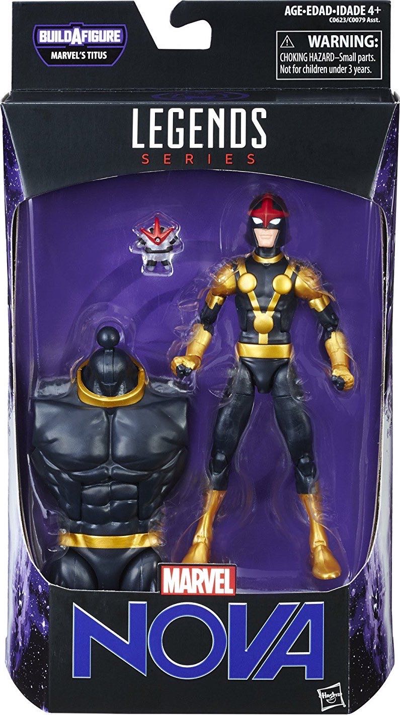 Nova - Hasbro (Marvel Legends Series) action figure collectible [Barcode 630509501304] - Main Image 3