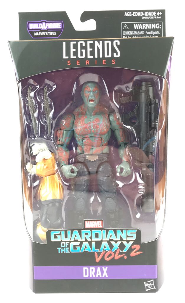 Drax - Hasbro (Marvel Legends) action figure collectible [Barcode 630509501359] - Main Image 1