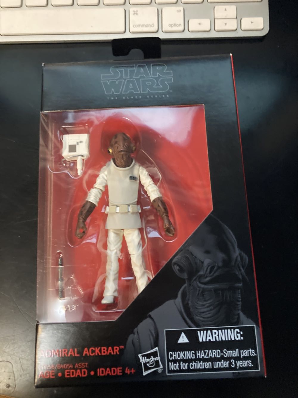 Admiral Ackbar - Hasbro (Star Wars) action figure collectible [Barcode 630509501458] - Main Image 3