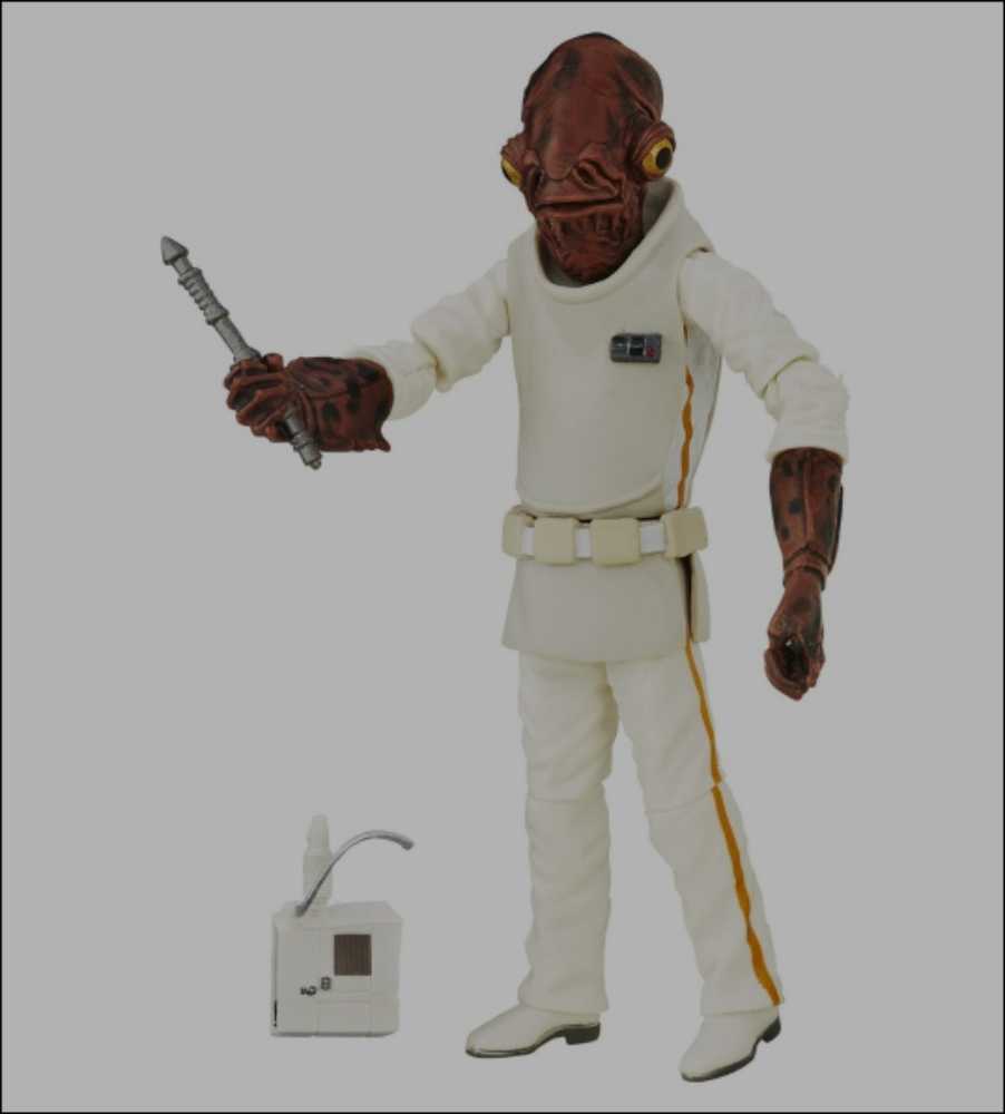 Admiral Ackbar - Hasbro (Star Wars) action figure collectible [Barcode 630509501458] - Main Image 4