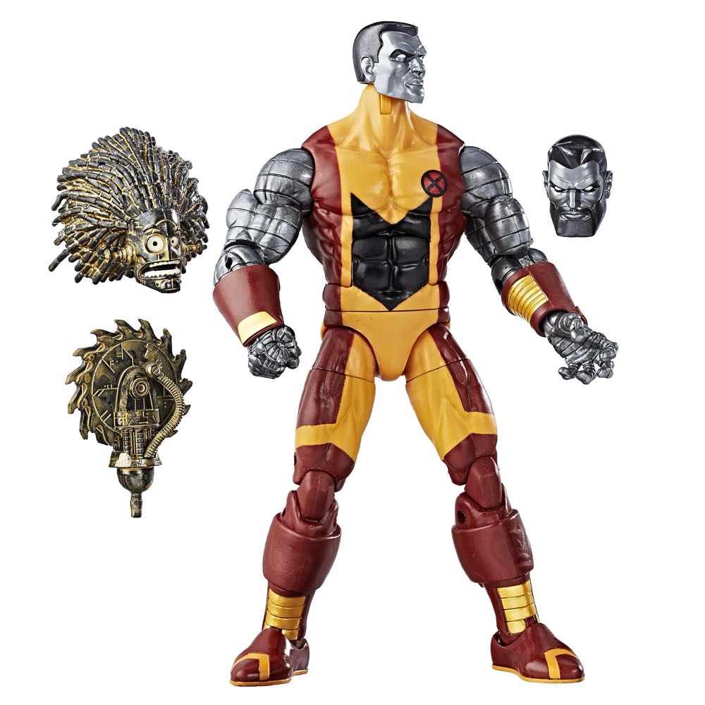 Colossus (Modern Suit) - BAF: Warlock (head) - Hasbro - Marvel Legends (Marvel Legends - BAF: Warlock) action figure collectible [Barcode 630509502202] - Main Image 4