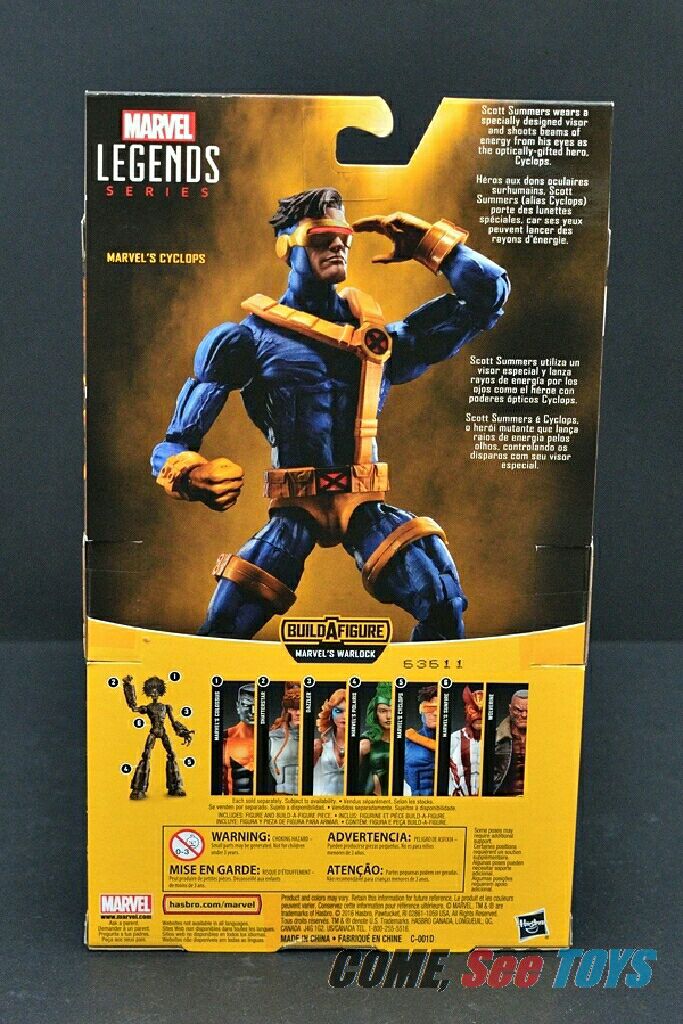 Cyclops - Hasbro (Marvel Legends - BAF) action figure collectible [Barcode 630509502240] - Main Image 2