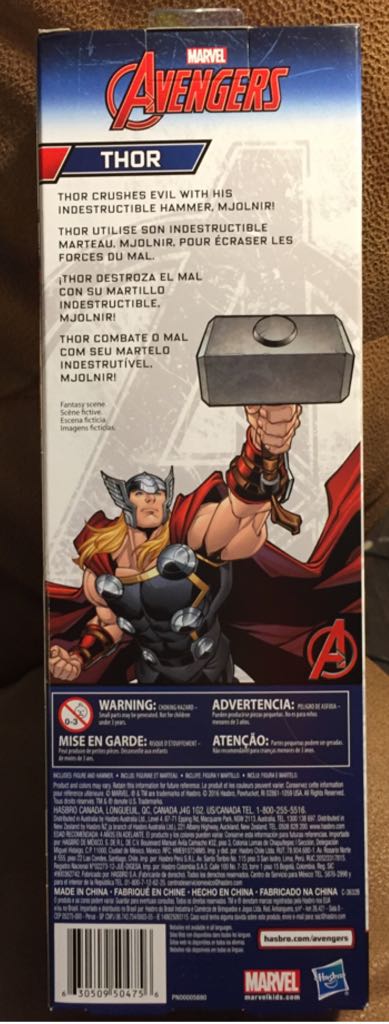 Thor - Hasbro - Titan Hero Series (Titan Hero Series) action figure collectible [Barcode 630509504756] - Main Image 2
