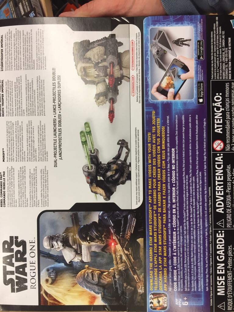 Rogue One Figure 3.75 Boxset Kohl’s Exclusive 4 pack - Hasbro (Rogue One a Star Wars Story) action figure collectible [Barcode 630509505913] - Main Image 2