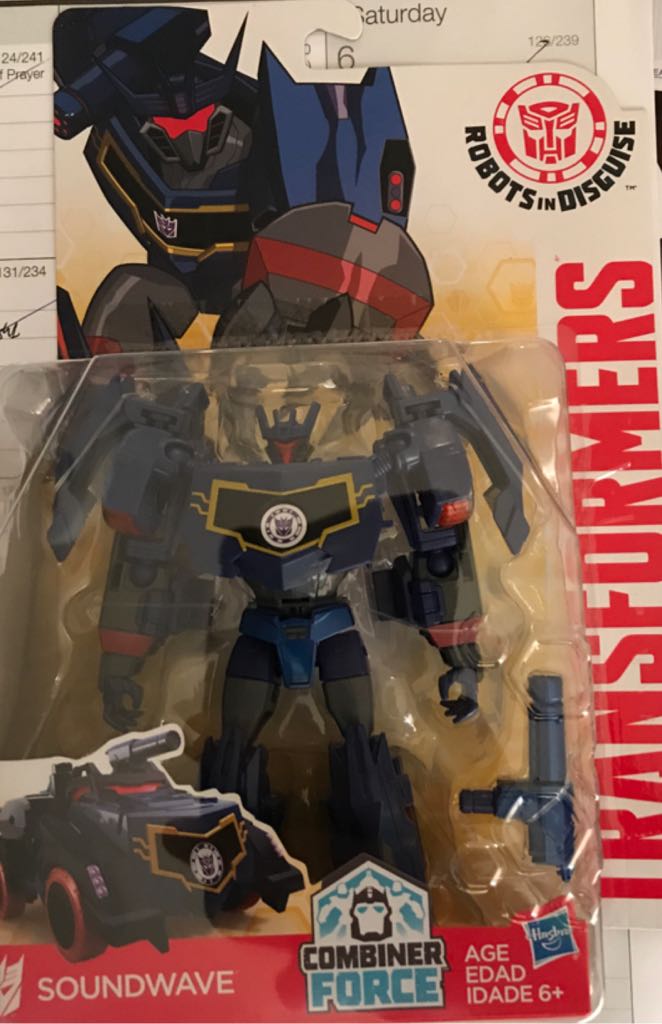 Soundwave - Hasbro (Transformers: Robots In Disguise) action figure collectible [Barcode 630509511310] - Main Image 1