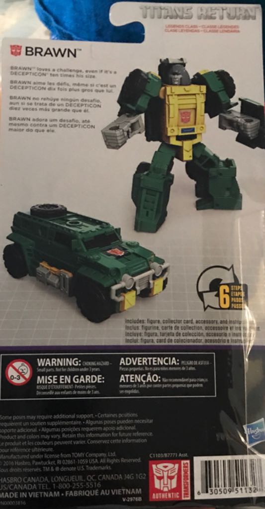Brawn - Hasbro (The Transformers) action figure collectible [Barcode 630509511327] - Main Image 2