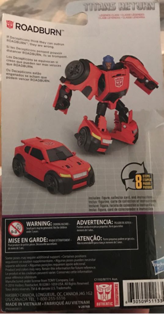 Transformers Titans Return Roadburn - Hasbro (Transformers: Titans Return) action figure collectible [Barcode 630509511334] - Main Image 2