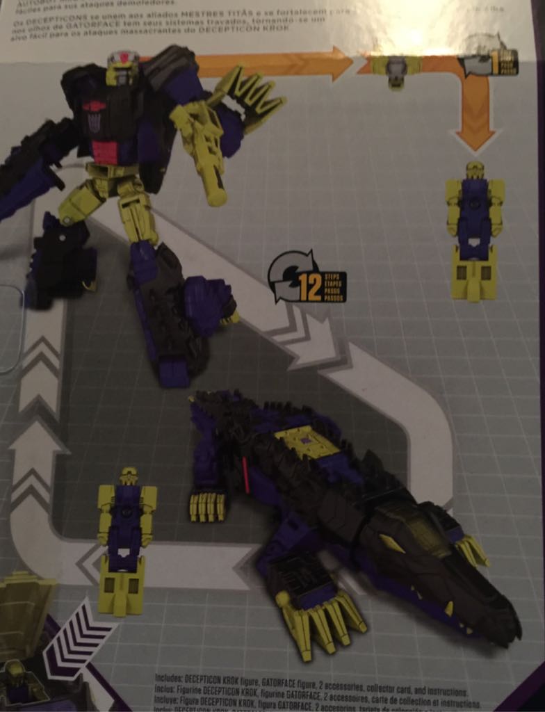 Gatorface - Headmaster Class - Hasbro (Transformers) action figure collectible [Barcode 630509511983] - Main Image 2