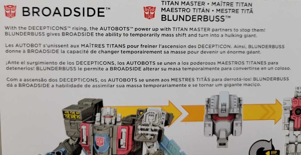 Transformers Titans Return Broadside&Blunderbuss - Hasbro (The Transformers) action figure collectible [Barcode 630509512065] - Main Image 3