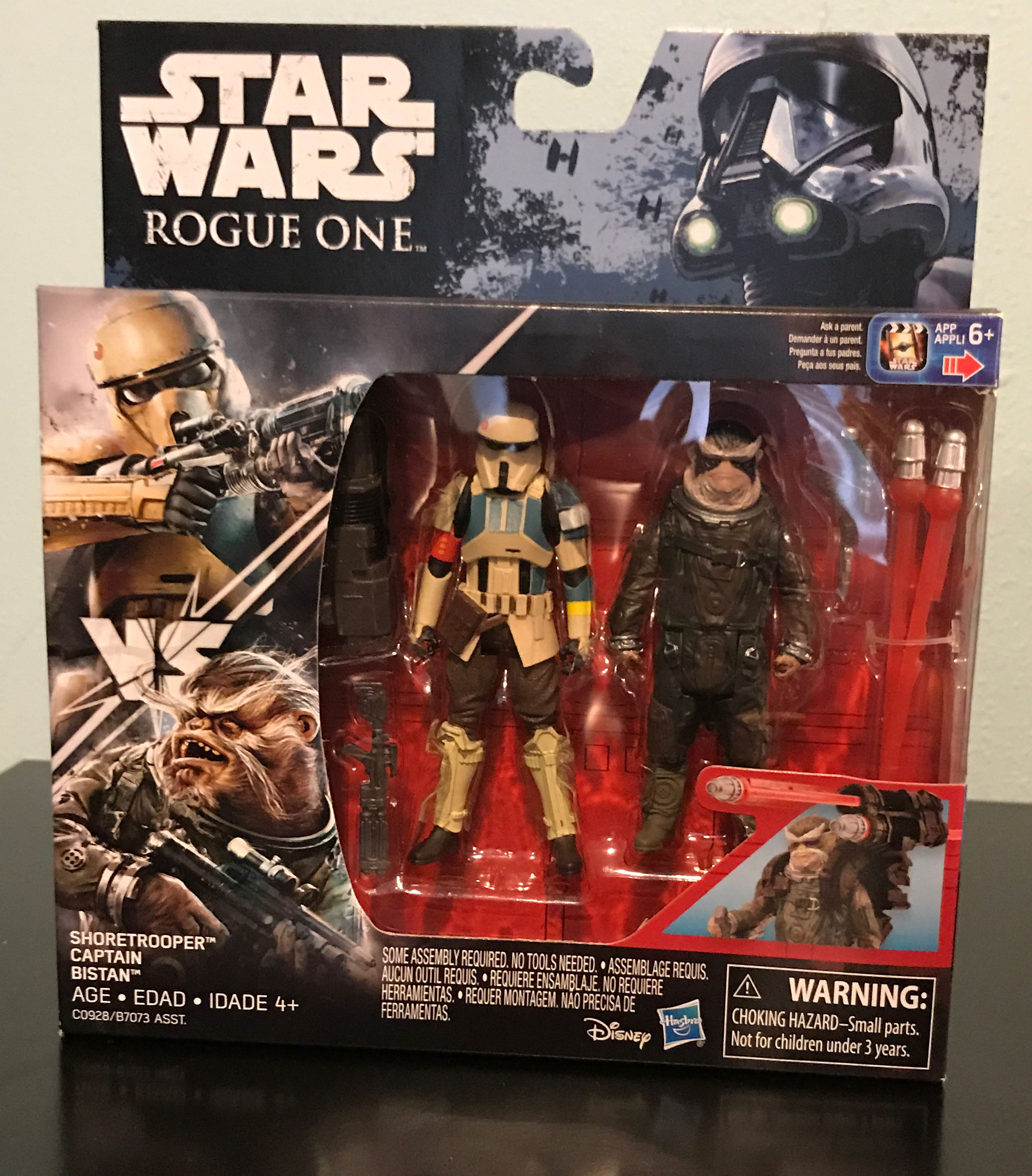 Shoretrooper Captain vs Bistan - Disney/Hasbro (Rogue One) action figure collectible [Barcode 630509512119] - Main Image 3