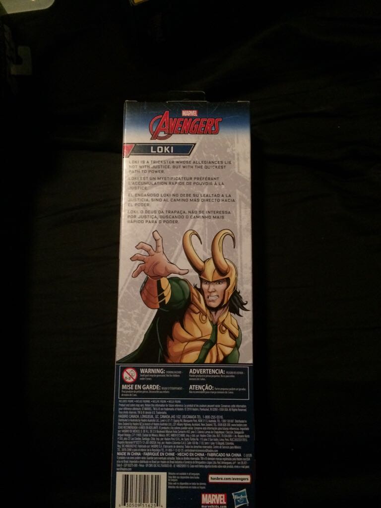 Loki - Hasbro (Marvel Avengers) action figure collectible [Barcode 630509516254] - Main Image 2