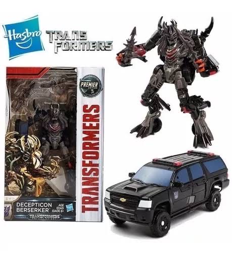 Berserker (The Last Knight) - Hasbro (Transformers Deluxe Class) action figure collectible [Barcode 630509516421] - Main Image 4