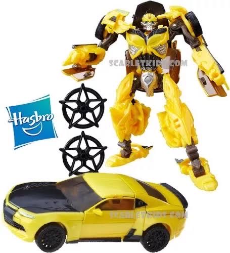 Bumblebee (The Last Knight) - Hasbro (Transformers Deluxe Class) action figure collectible [Barcode 630509516445] - Main Image 3