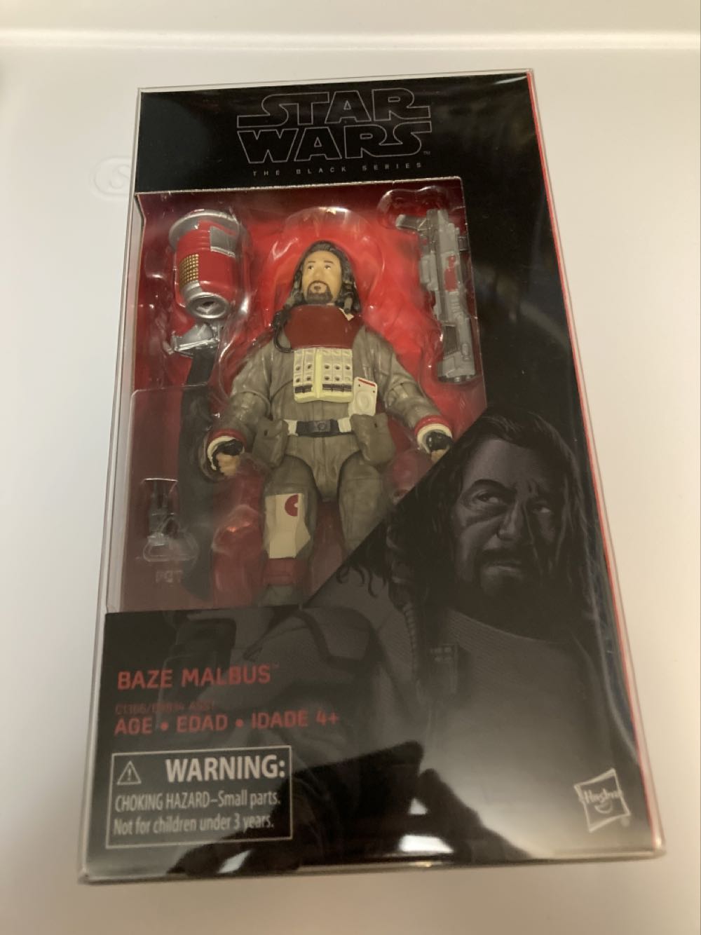 Baze Malbus - Hasbro (Star Wars Black 6”) (Starwars Black 6 inch) action figure collectible [Barcode 630509518562] - Main Image 4