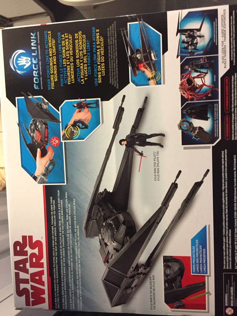 Kylo Ren - Disney / Hasbro (Force Link 3.75” 2017: Vehicles) action figure collectible [Barcode 630509519477] - Main Image 2