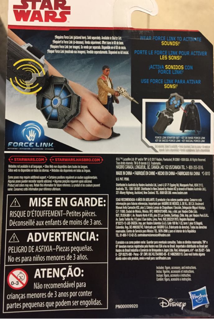 Finn (Resistance Fighter) - Star Wars - Disney / Hasbro (Star Wars) action figure collectible [Barcode 630509519590] - Main Image 2