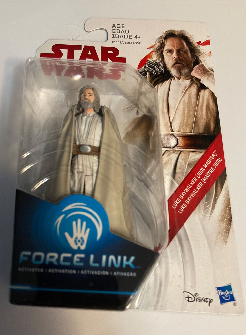Luke Sky walker (Jedi Master) - Disney Hasbro (Star Wars: The Last Jedi) action figure collectible [Barcode 630509519637] - Main Image 4