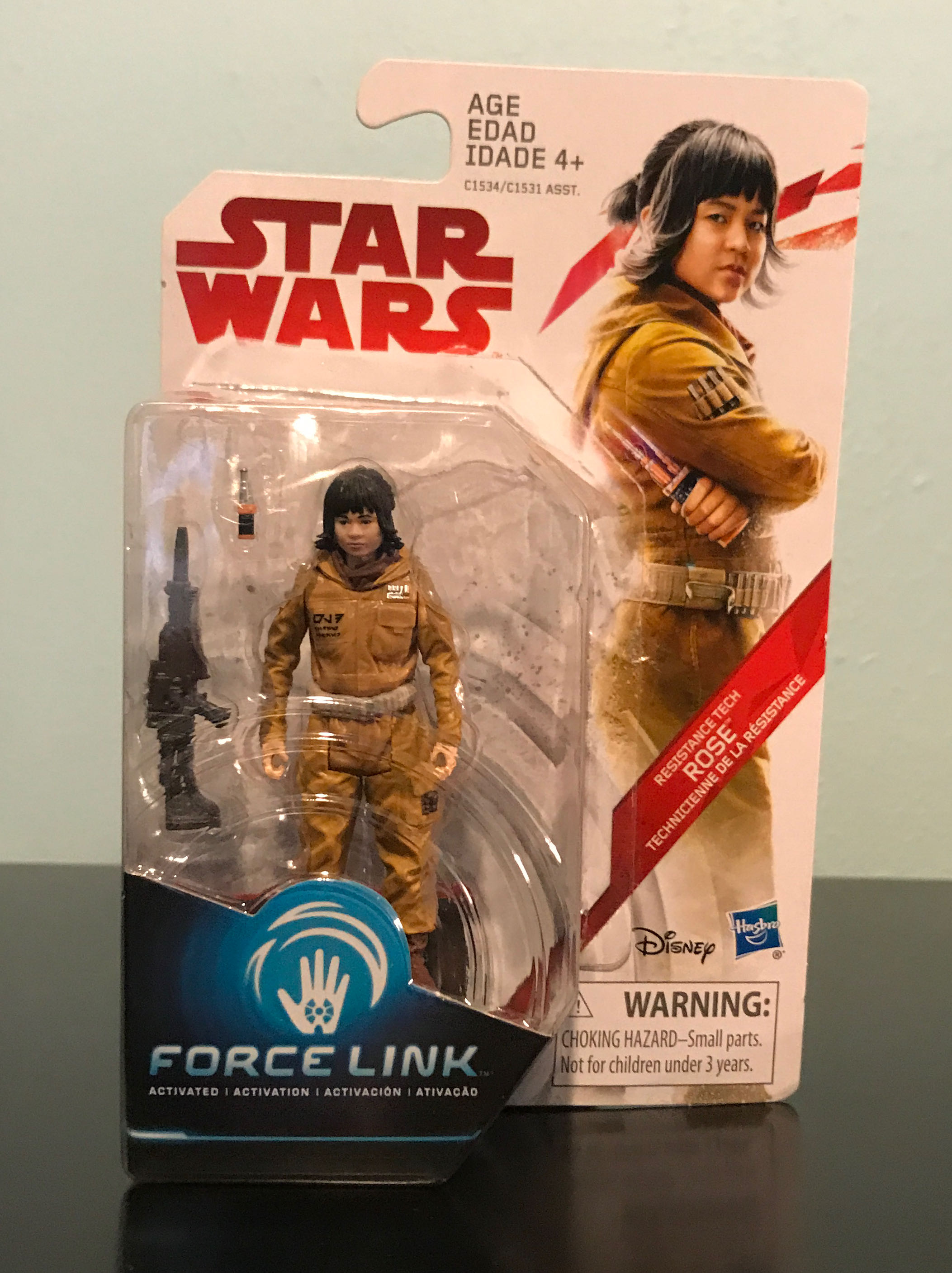 Resistance Tech Rose - Force Link - Disney / Hasbro (Force Link 3.75” 2017: Assortment) action figure collectible [Barcode 630509519729] - Main Image 3